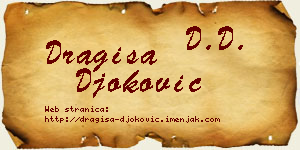 Dragiša Đoković vizit kartica